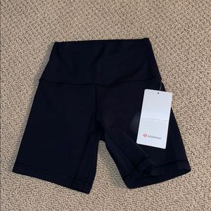 lululemon black biker shorts